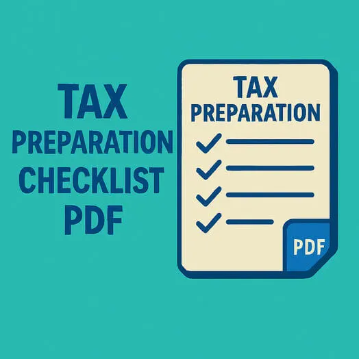 Tax Preparation Checklist PDF