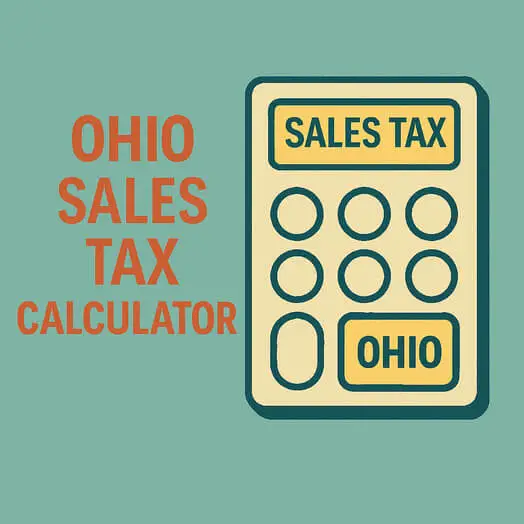 Ohio sales tax calculator