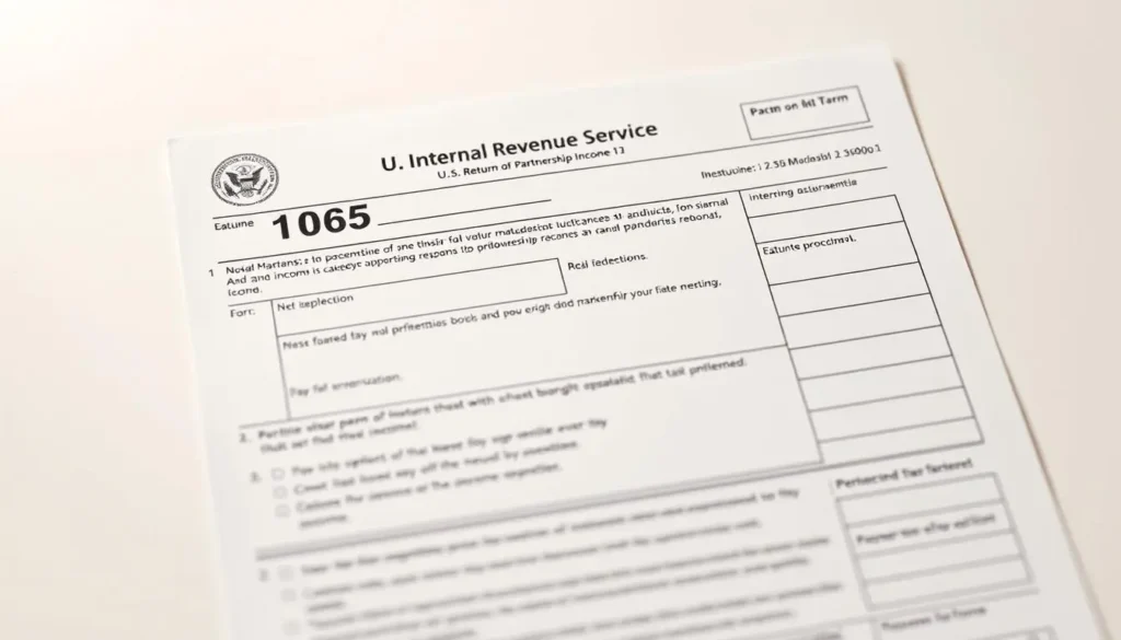 form 1065 instructions