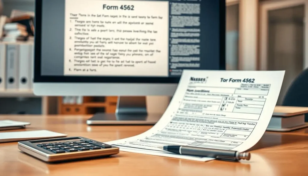 form 4562 instructions